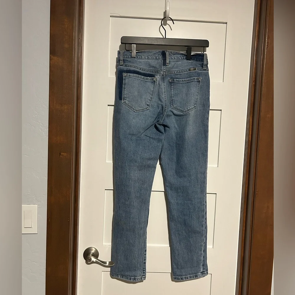 KanCan Women's Blue Straight Leg Jeans